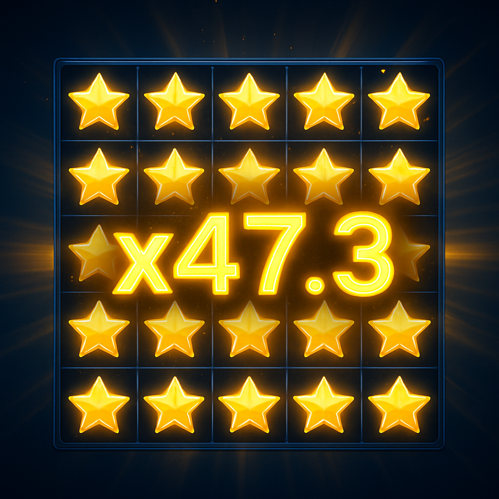Mines — большой выигрыш с множителем x47